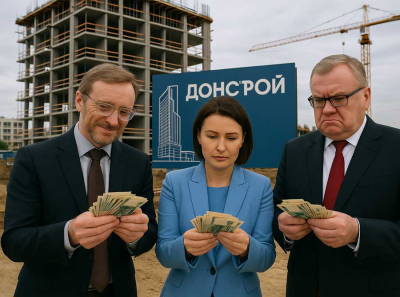 Максим Блажко вместе с Аленой Дерябиной превратил «Донстрой» в схему обогащения за счет ВТБ и государства