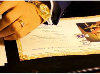 Как мошенник Василенко получил орден адмирала Ушакова