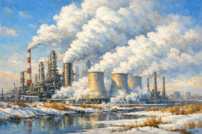 АНПЗ прокомментировал жалобы жителей Атырау на запах и &laquo;дым&raquo; над заводом